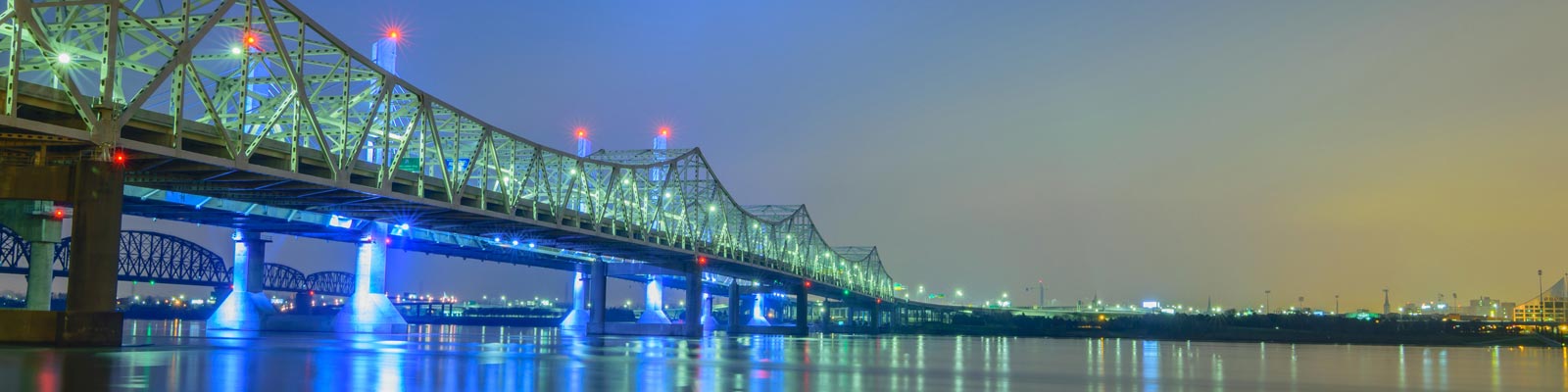 Pictured: The Louisville, Kentucky bridge.