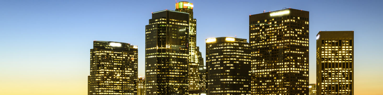 This is a skyline image of downtown Los Angeles where ASTA-USA offers professional translation services.