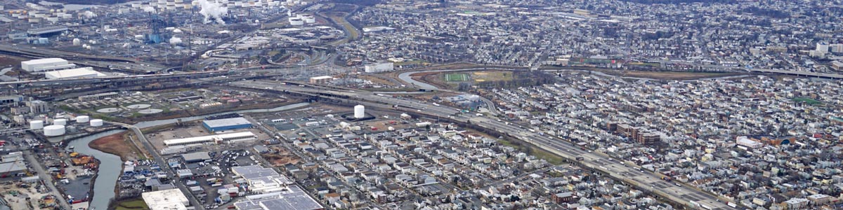 This is an aerial view of Newark where ASTA-USA provides professional translation services.