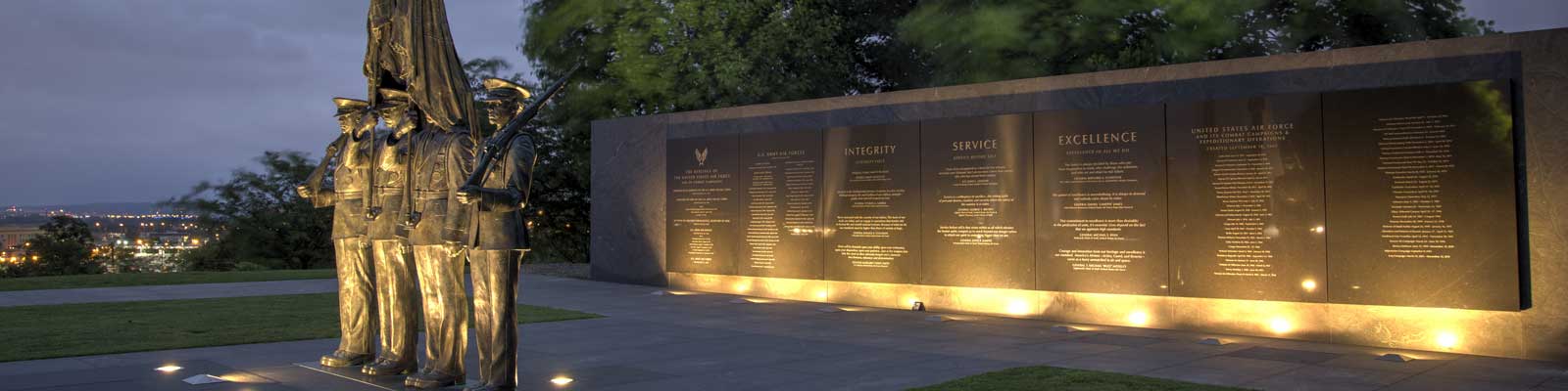Pictured: Honor Guard Memorial in Arlington, Virginia.